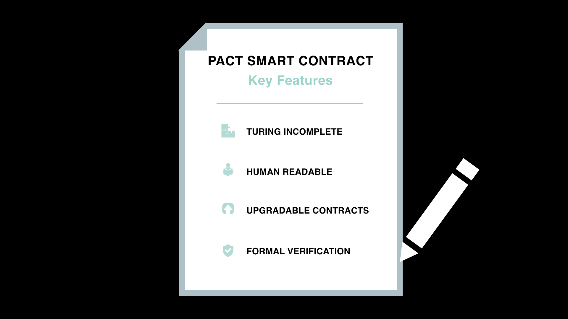 Key features of Pact smart contract